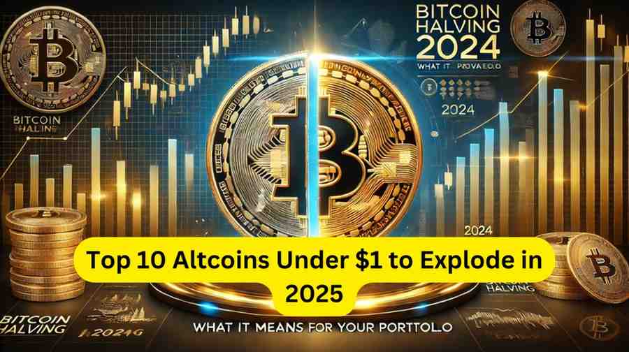 Top 10 Altcoins Under $1 to Explode in 2025